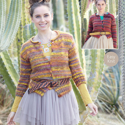 Cardigans in Sirdar Divine - 7176 - Downloadable PDF