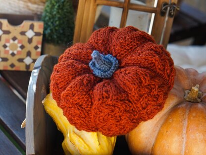 Knitting Pumpkin