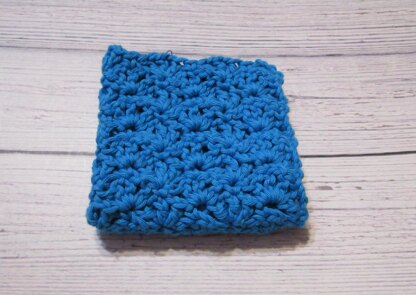 Mat stitch washcloth