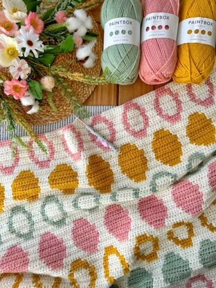 Pretty Polkas Blanket