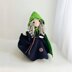 Crochet witch doll, amigurumi witch, Spooky witch