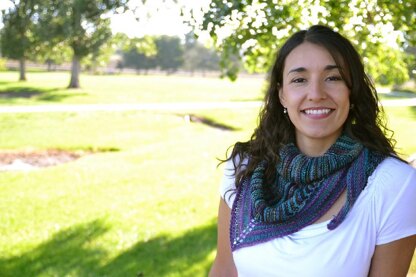 Sea Glass Shawlette