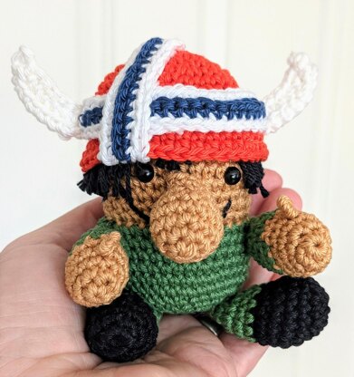 Norwegian Troll Amigurumi