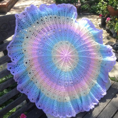 Another Color Wheel Blanket