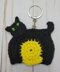 Black Cat Jewelry or Keychain