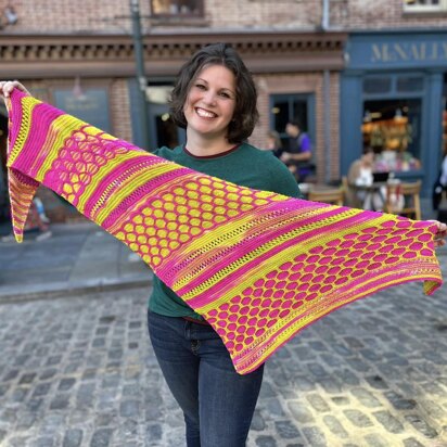 Blissed Out Bigtime - knitting pattern
