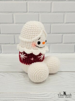 Amigurumi Merry Penis Snowman