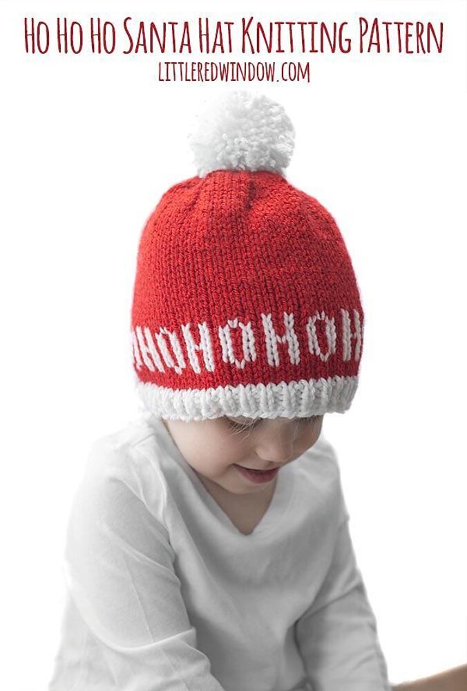 Funny Christmas Santa Ho Ho Ho! Beanie