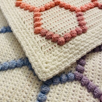 Honeycomb Bobbles Blanket