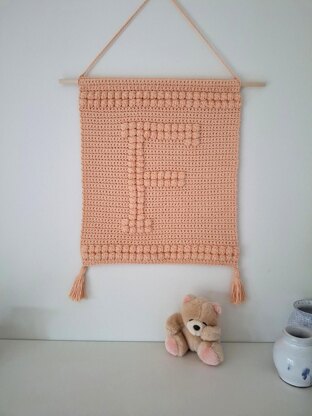 Letter F Wallhanging