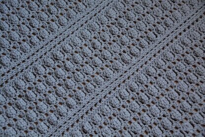 Oyster Shell Baby Blanket