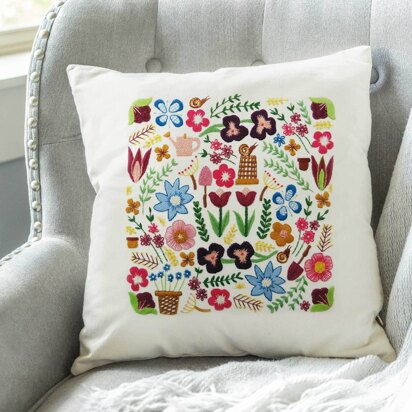 Free hand embroidery Pattern for May Lily of the Valley - Stitchdoodles