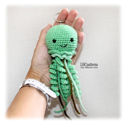 Jellyfish Keychain / Charm Crochet Pattern