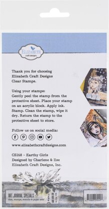 Elizabeth Craft Designs Elizabeth Crafts Clear Stamps - Earthy Girls