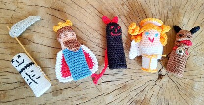 Christmas Carol Finger Puppets