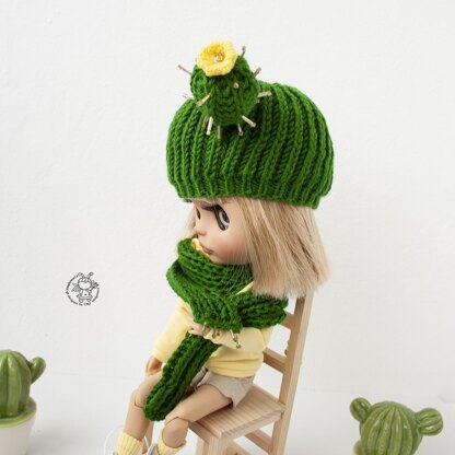 Cactus beret for Blythe