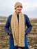 Ainsley Textured Hat & Cable Scarf By Sarah Hatton in West Yorkshire Spinners - WYS1000267 - Downloadable PDF