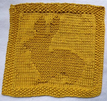 Spültuch Motiv Hase