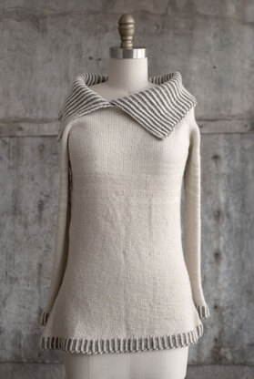 Baringo Sweater in Manos del Uruguay Silk Blend Semi-Solid - 2013Q