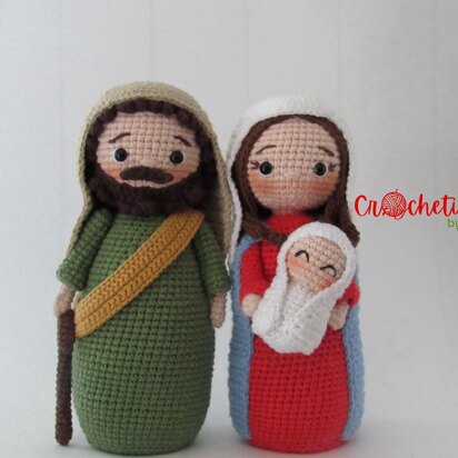 Christmas Nativity Set/Pesebre Navideño de Crochet