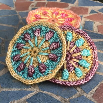 Summer Solstice Mini Mandala Motifs