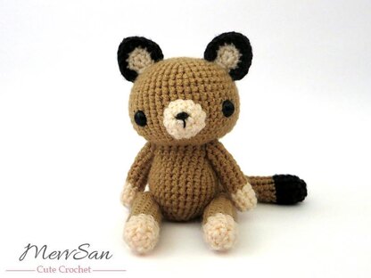 Amigurumi Woodland Critter Cougar