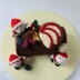 Mini Santa and Yule Log