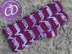 Striped Ladies Fingerless Mitts