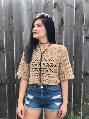 Lacy summer top