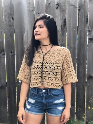 crochet tank top Archives - KnitcroAddict