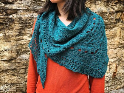 Wilderland  Shawl 荒原披肩