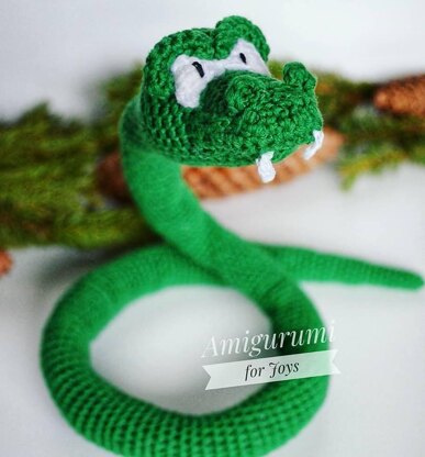 Crochet Snake amigurumi pattern