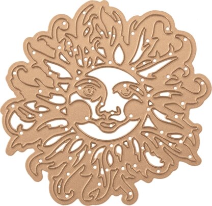 Spellbinders Shapeabilities Die D-Lites By Sharyn Sowell - Sun Face