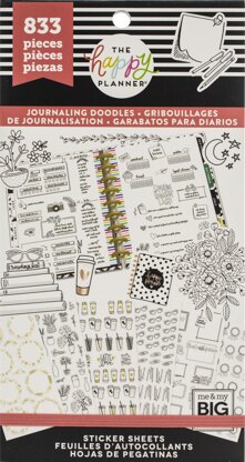 The Happy Planner Sticker Value Pack - Happy Journal Decorative, 833/Pkg