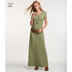 Simplicity 8595 Women's Knit Dresses - Paper Pattern, Size A (XS-S-M-L-XL)