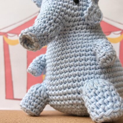 Toco the Circus Elephant Boy amigurumi