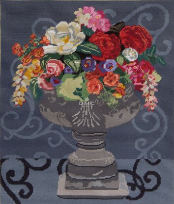 DMC Abundant Bouquet Tapestry Canvas - 45 x 55cm