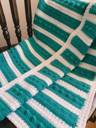 The Double Trouble Bobble Baby Blanket