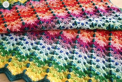 Chromatic Cobbles Blanket