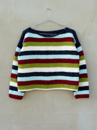 Striped Muse sweater