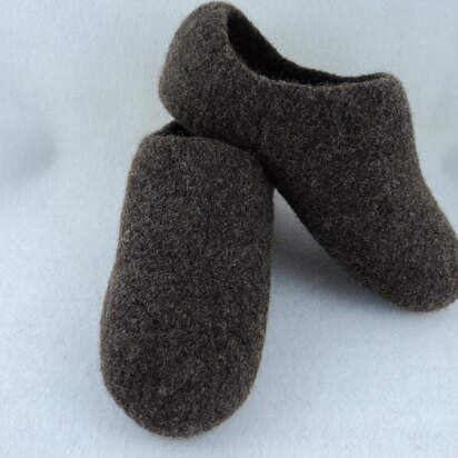 Men's Felted Slippers