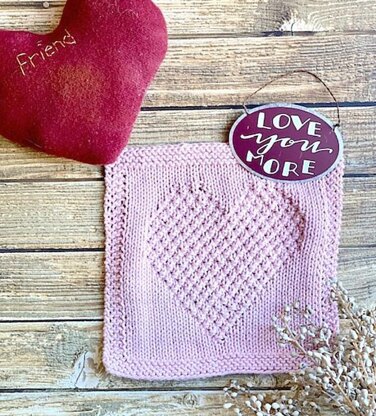 I Heart You Dishcloth