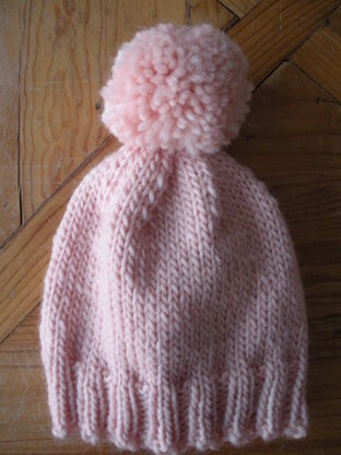 Blush hat