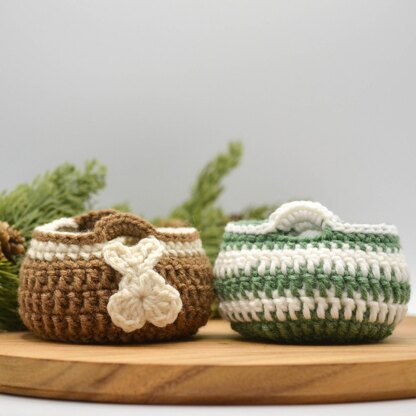 Mini Potbellied Basket