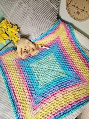 Kaleidobobble Baby Blanket