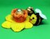 Daffodil and bee, Ferrero Rocher holders