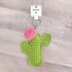 Cheery Cactus Keychain