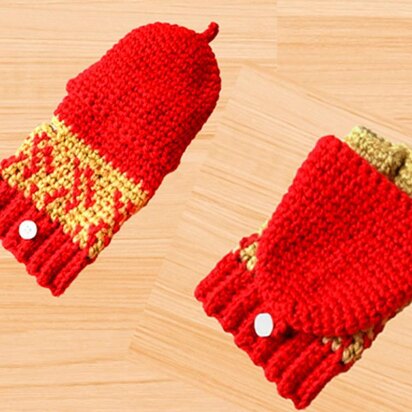 Crochet Convertible Gloves