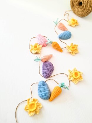 Easter + Spring Garland (3-in-1 Decoration)