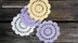 Sweet Orchid Coaster Written Pattern